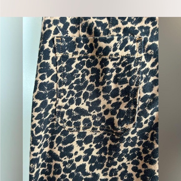 Maeve Colette Animal Print Wide-Leg Pants - Picture 6 of 8
